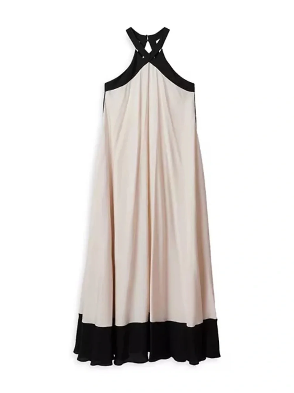 Reiss Aubree Color Blocked Maxi Dress in size 6 - Picture 6 of 7